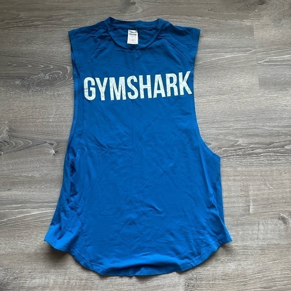 Men’s Size L- Gymshark Bold Drop Arm training tank